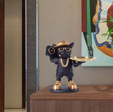 DailyNeedDeals™️🐶 Hip-Hop Bulldog Butler Tray